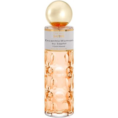 Saphir Excentric Woman - Floral, Agrumes, 200ml Parfum Saphir Excentric Woman - Floral, Agrumes, 200ml Parfum