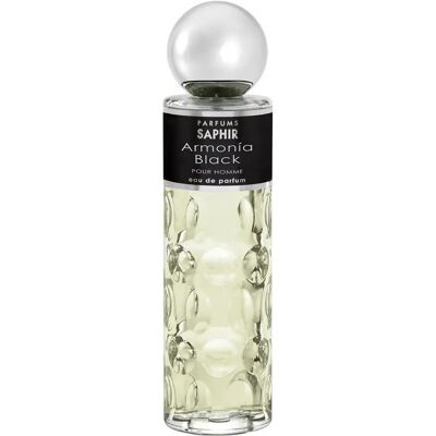 Saphir Armonia Black Eau de Parfum - Amadeirado, 200ml Saphir Armonia Black Eau de Parfum - Amadeirado, 200ml