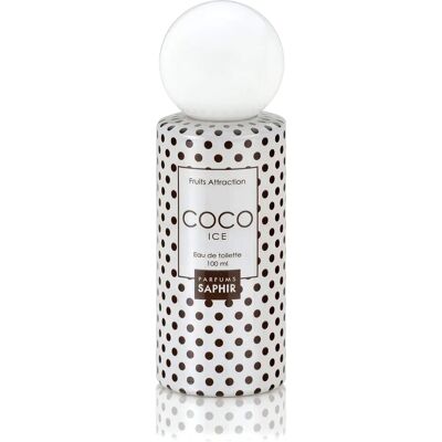 Parfums Saphir Coco Ice Eau de Toilette Unisex - 100ml - Publicité Parfums Saphir Coco Ice Eau de Toilette Unisex - 100ml - Publicité