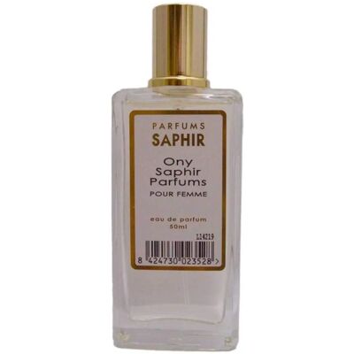 MANADA - Beauty Saphir Ony Fiducia Elegante Eau de Parfum – 50ml MANADA - Beauty Saphir Ony Fiducia Elegante Eau de Parfum – 50ml