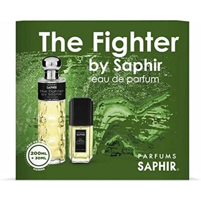 Coffret Parfum Saphir The Fighter - Unisex 200ml + 30ml - Publicité Coffret Parfum Saphir The Fighter - Unisex 200ml + 30ml - Publicité