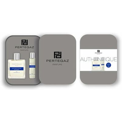 Ensemble de Parfums pour Hommes Pertegaz AUTHENTIQUE - EDT - Publicité Ensemble de Parfums pour Hommes Pertegaz AUTHENTIQUE - EDT - Publicité