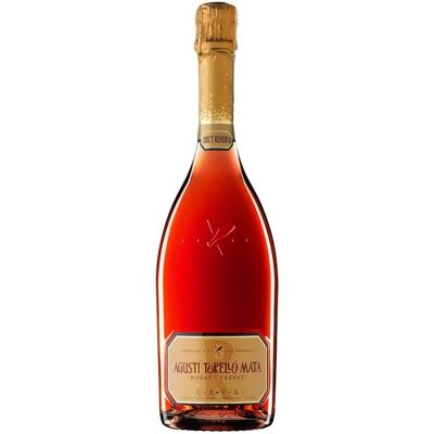 Celler Kripta Agustí Torelló Mata Rosat Trepat 2022 - Vin Mousseux - Publicité Celler Kripta Agustí Torelló Mata Rosat Trepat 2022 - Vin Mousseux - Publicité