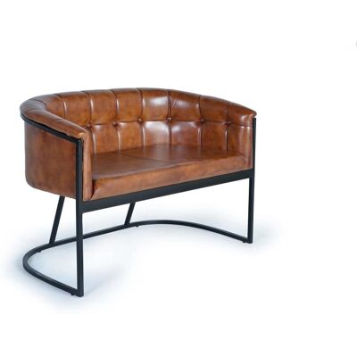 Nahkasohva Giner Y Colomer - 80x73x115cm Nahkasohva Giner Y Colomer - 80x73x115cm