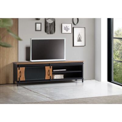 Szafki TV z Mango - Styl Industrialny - 50x40x160 Szafki TV z Mango - Styl Industrialny - 50x40x160