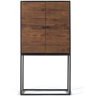 Giner y Colomer Wielokolorowa Szafka z Palisandru i Mango - 150x45x80 Giner y Colomer Wielokolorowa Szafka z Palisandru i Mango - 150x45x80
