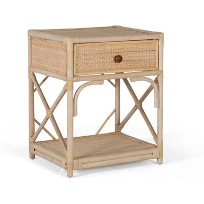 Giner y Colomer naturalny rattan nocny stolik - Nocny stolik Giner y Colomer naturalny rattan nocny stolik - Nocny stolik