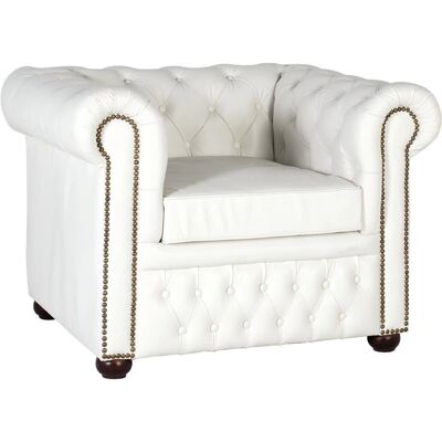 GINER Y COLOMER Fauteuil Chester - Cuir - Publicité GINER Y COLOMER Fauteuil Chester - Cuir - Publicité