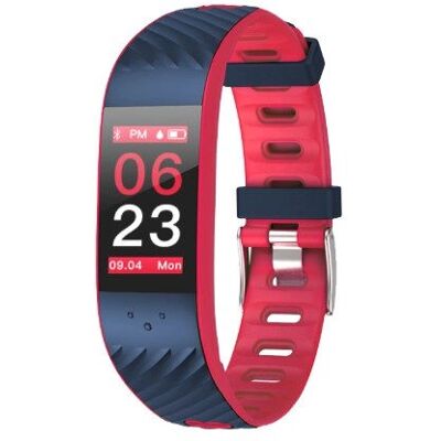 Brigmton BSPORT-16 OLED Polsband activiteits tracker - Waterdicht, Blauw, Rood Brigmton BSPORT-16 OLED Polsband activiteits tracker - Waterdicht, Blauw, Rood