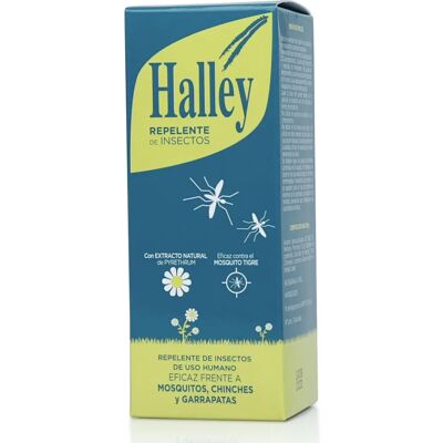 Repelente de Mosquitos Halley - 100ml Protección Natural Repelente de Mosquitos Halley - 100ml Protección Natural