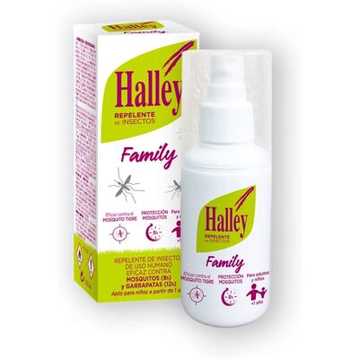 Repelente de Insectos Familia Halley 100ml - Mantén a los Insectos Lejos Repelente de Insectos Familia Halley 100ml - Mantén a los Insectos Lejos