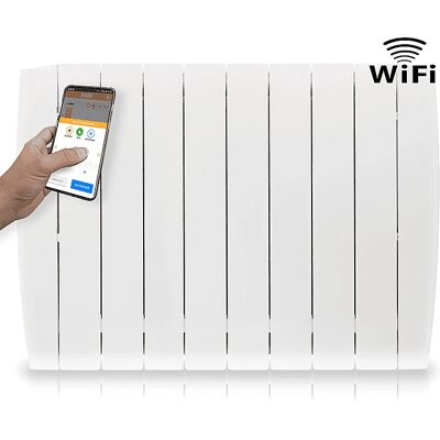Calefactor cerámico WiFi óptimo HJM - 1250W, 13m², Control por voz Calefactor cerámico WiFi óptimo HJM - 1250W, 13m², Control por voz