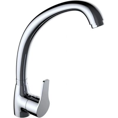 Clever Robinet de Cuisine Monocommande - Bec Haut Chromé - Publicité Clever Robinet de Cuisine Monocommande - Bec Haut Chromé - Publicité