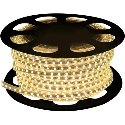 Ruban LED Matel - 25m, IP65, 2700K, 5W/m - Publicité Ruban LED Matel - 25m, IP65, 2700K, 5W/m - Publicité