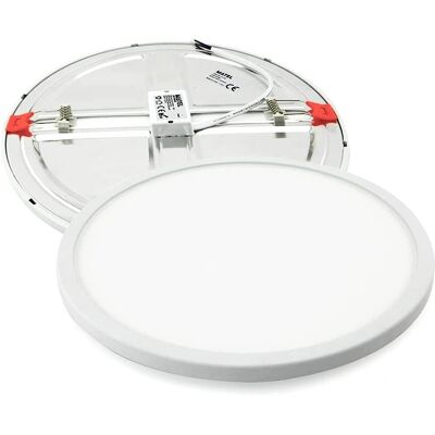 MATEL Modèle 24847 - Downlight LED blanc rond ajustable - Publicité MATEL Modèle 24847 - Downlight LED blanc rond ajustable - Publicité