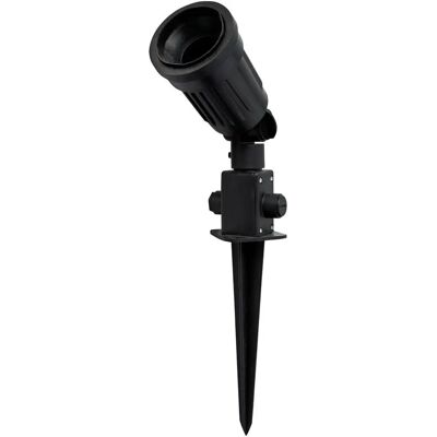 Matel Gartenstrahler - IP44 E27 Verstellbar Schwarz PVC Matel Gartenstrahler - IP44 E27 Verstellbar Schwarz PVC