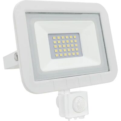 Projecteur LED avec Capteur Blanc 20W MATEL - Éclairage Extérieur - Publicité Projecteur LED avec Capteur Blanc 20W MATEL - Éclairage Extérieur - Publicité