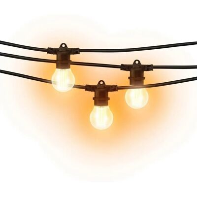 Matel Verbundbare Lichterkette E-27 15 M Gold Matel Verbundbare Lichterkette E-27 15 M Gold