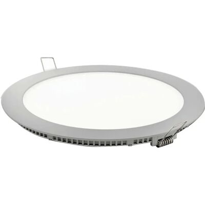 Matel - Okrągłe srebrne LED downlight 18W - LED Downlight Matel - Okrągłe srebrne LED downlight 18W - LED Downlight