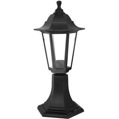 MATEL Schwarze Außenwandleuchte - IP44, E27, UV-beständig MATEL Schwarze Außenwandleuchte - IP44, E27, UV-beständig