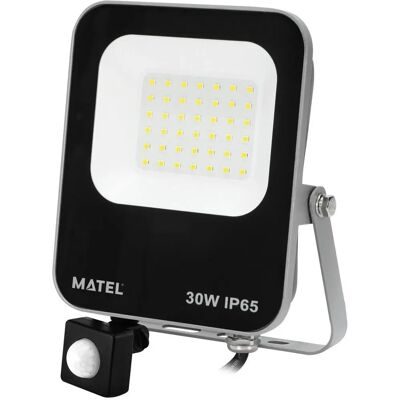 Matel Proyector LED de Aluminio con Sensor de Chip Samsung 30w - Proyector LED Matel Proyector LED de Aluminio con Sensor de Chip Samsung 30w - Proyector LED