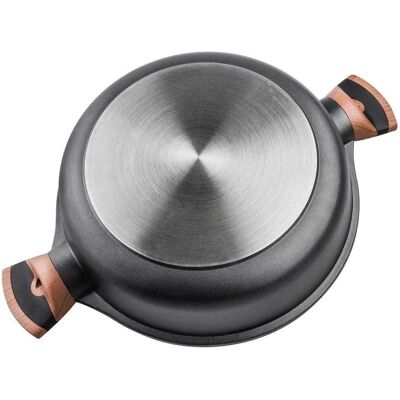 Casserole Low Xylan Supreme - 32cm - Compatible induction - Publicité Casserole Low Xylan Supreme - 32cm - Compatible induction - Publicité