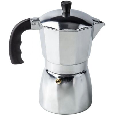 Cafetière en aluminium Supreme - 3 tasses - Publicité Cafetière en aluminium Supreme - 3 tasses - Publicité