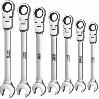 Alfa Dyser - Juego de 7 llaves combinadas con carraca Alfa Dyser - Juego de 7 llaves combinadas con carraca