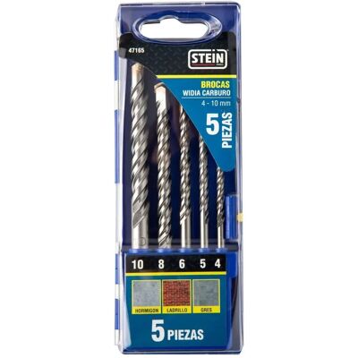 Set di punte in widia Stein - 4-10mm 5 pezzi Set di punte in widia Stein - 4-10mm 5 pezzi