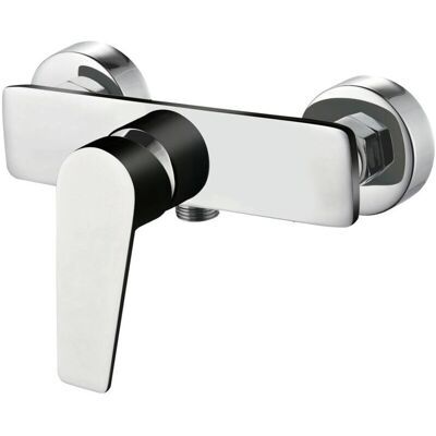 Miscelatore Doccia Artic Nero Cromato - Cartuccia in Ceramica Miscelatore Doccia Artic Nero Cromato - Cartuccia in Ceramica