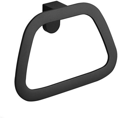 Anneau de Serviette Noir Mat Artic - Accessoire de Salle de Bain - Publicité Anneau de Serviette Noir Mat Artic - Accessoire de Salle de Bain - Publicité