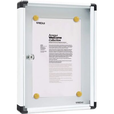 ARREGUI Pan51 Tableau d'Affichage en Aluminium - Blanc 40x30 cm ARREGUI Pan51 Tableau d'Affichage en Aluminium - Blanc 40x30 cm