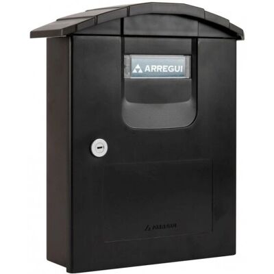 Arregui E-530 Wall-mounted mailbox - Resistant to weather - Black Arregui E-530 Wall-mounted mailbox - Resistant to weather - Black