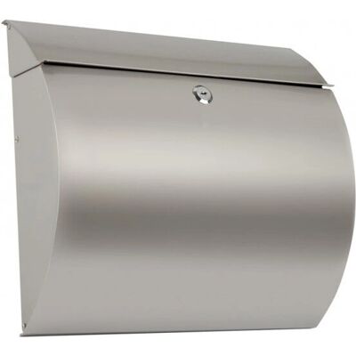 Arregui E-5405 Rvs Muurpostvak - Grote Capaciteit en Modern Design Arregui E-5405 Rvs Muurpostvak - Grote Capaciteit en Modern Design