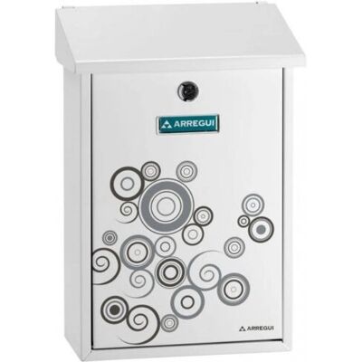 Arregui Stainless Steel Wall Mailbox - Model E-5606 - Size M Arregui Stainless Steel Wall Mailbox - Model E-5606 - Size M