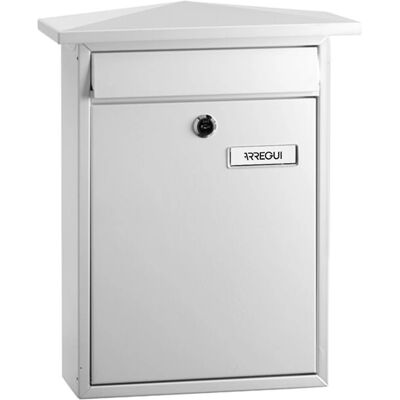 Arregui E-5711 White Mailbox Post - Mailbox post, White, Stainless steel Arregui E-5711 White Mailbox Post - Mailbox post, White, Stainless steel