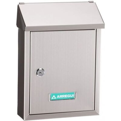 Arregui Edelstahl Wandbriefkasten - Größe S Arregui Edelstahl Wandbriefkasten - Größe S