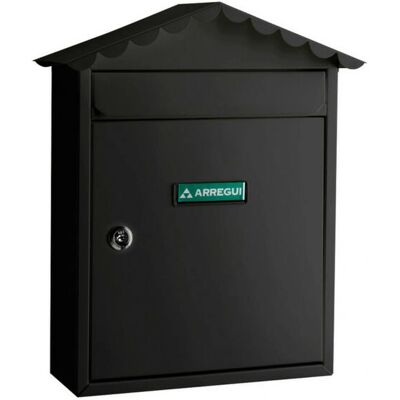 Arregui E-5744 Wandbriefkasten aus Stahl - Wasserabweisend, Großes Fassungsvermögen Arregui E-5744 Wandbriefkasten aus Stahl - Wasserabweisend, Großes Fassungsvermögen