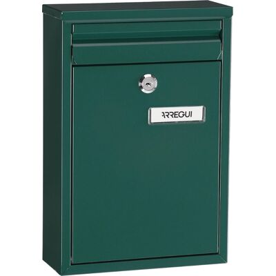 Arregui E-5753 green wall-mounted steel mailbox - Mailbox Arregui E-5753 green wall-mounted steel mailbox - Mailbox