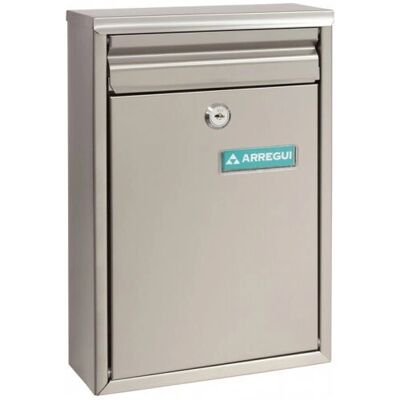 Arregui E-5757 RVS Wandpostvak - Postvak, Briefhouder Arregui E-5757 RVS Wandpostvak - Postvak, Briefhouder