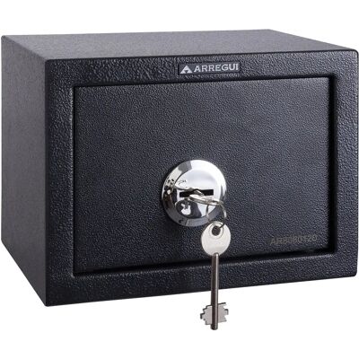 ARREGUI T17K Caja Fuerte de Acero con Cerradura de Llave - Seguridad Hogareña ARREGUI T17K Caja Fuerte de Acero con Cerradura de Llave - Seguridad Hogareña