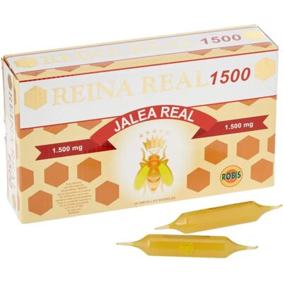 Robis Royal Queen Jelly 1500mg - 20 Vials - Stress Relief Robis Royal Queen Jelly 1500mg - 20 Vials - Stress Relief
