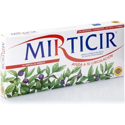 Robis Mirticir 14 - Apoyo a la circulación - Suplemento alimenticio Robis Mirticir 14 - Apoyo a la circulación - Suplemento alimenticio