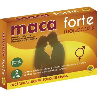 Robis Maca Forte - 60 Capsules - Dietary Supplement Robis Maca Forte - 60 Capsules - Dietary Supplement