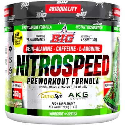 BIG Nitro Speed Pre-Workout - Pump (Redbull) - Suplemento Pre-entrenamiento BIG Nitro Speed Pre-Workout - Pump (Redbull) - Suplemento Pre-entrenamiento