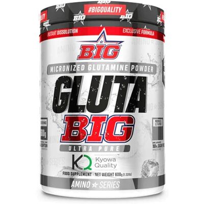 Big Glutamina 600g - Apoya recuperación muscular y sistema inmunológico Big Glutamina 600g - Apoya recuperación muscular y sistema inmunológico