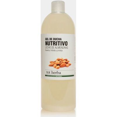Tot Herba Leite de Amêndoas Nutritivo Gel de Banho - Gel de Banho Tot Herba Leite de Amêndoas Nutritivo Gel de Banho - Gel de Banho
