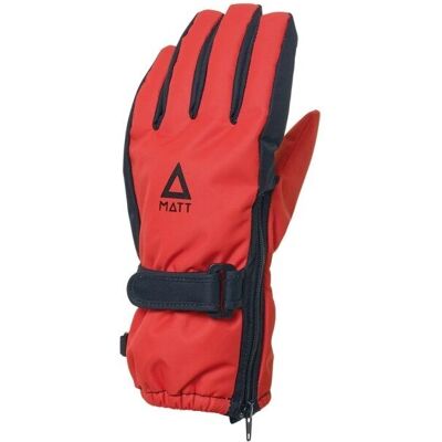 Gants Matt Open Side Rouge - Gants de Ski Étanches pour Enfants - Publicité Gants Matt Open Side Rouge - Gants de Ski Étanches pour Enfants - Publicité
