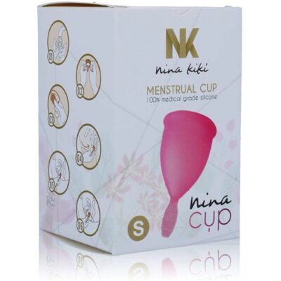 Nina Kik Nina Modelo S Copa Menstrual Rosa - Copa Menstrual Nina Kik Nina Modelo S Copa Menstrual Rosa - Copa Menstrual