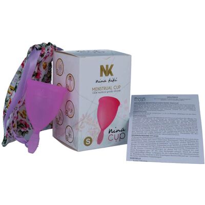 Nina Kik Copa Menstrual Púrpura S - Menstrual Cup Nina Kik Copa Menstrual Púrpura S - Menstrual Cup